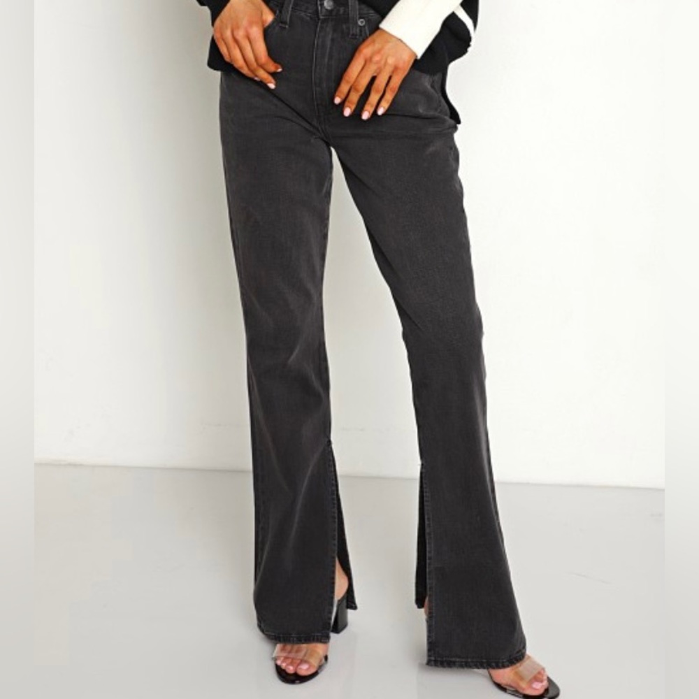 NEW Pistola Alexa Dark Sky High-Rise Slim Flare SIZE 29